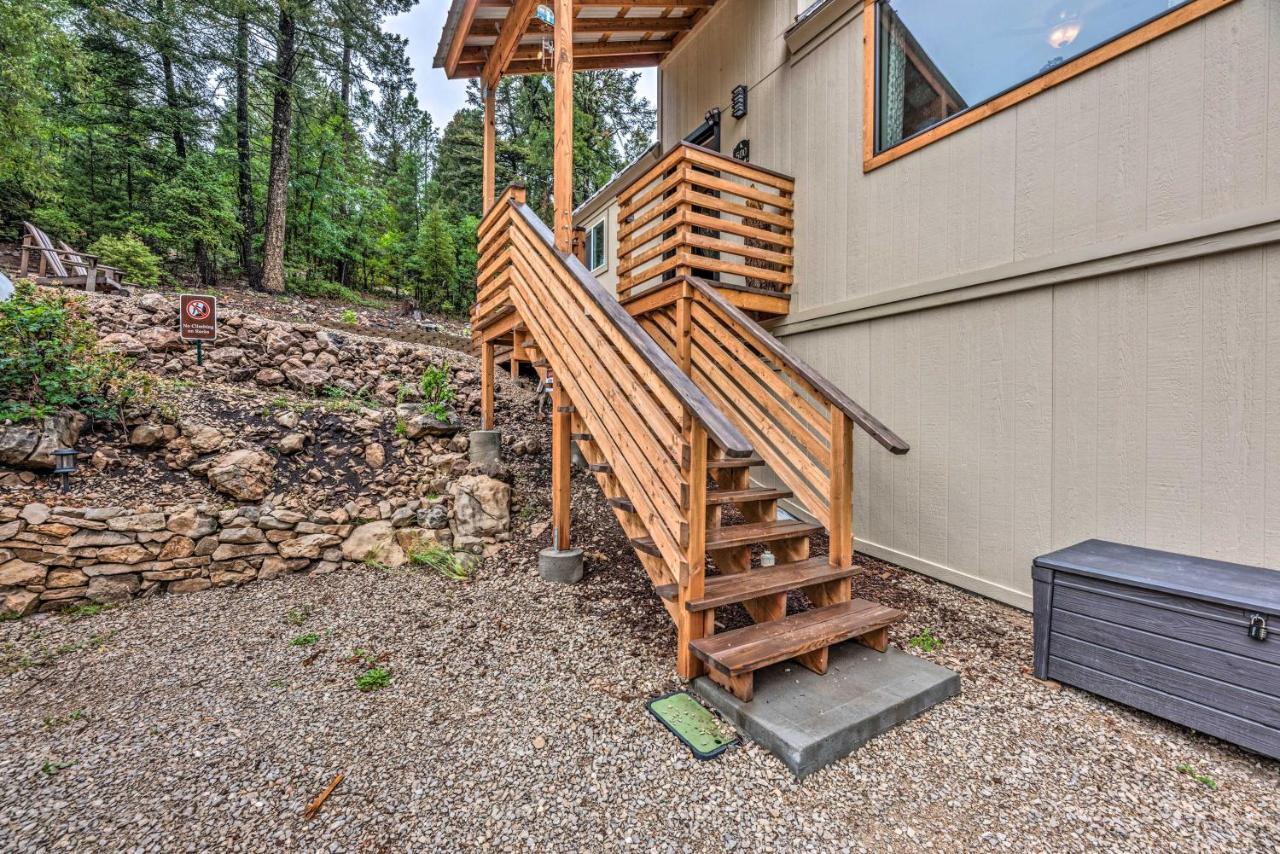 On The Rocks - A Modern Home With Decks And Views Cloudcroft Buitenkant foto