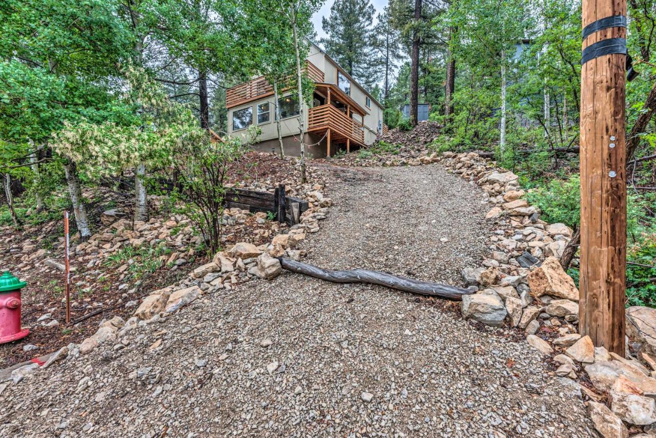 On The Rocks - A Modern Home With Decks And Views Cloudcroft Buitenkant foto